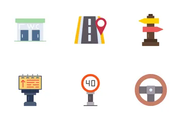 Motorway Icon Pack