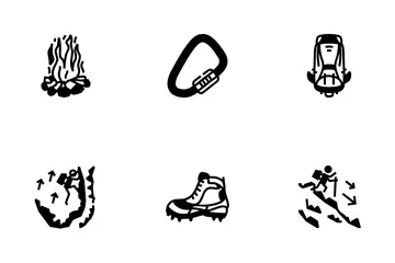 Mountain Climbing Icon Pack