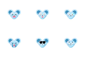 Mouse Emoji Icon Pack