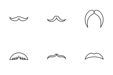 Moustache Icon Pack