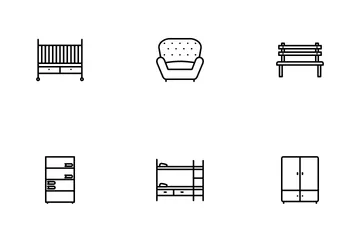 Mobília Pacote de Ícones