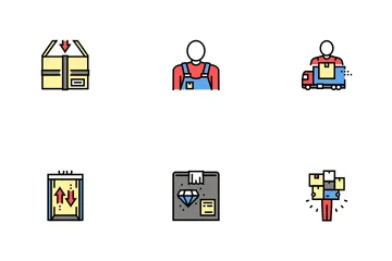 Mover Express Service Icon Pack