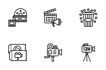 Movie And Cinema Icon Pack