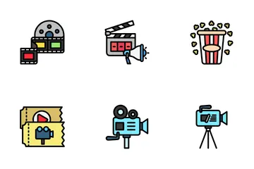 Movie And Cinema Icon Pack