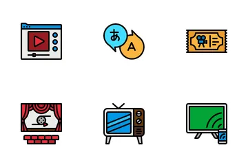 Movie And Video Icon Pack