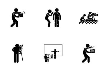 Movie Filming Icon Pack