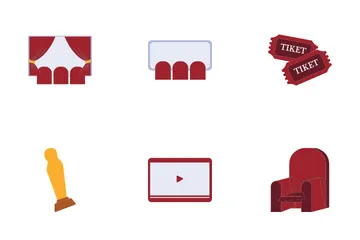 Movie Theater Icon Pack