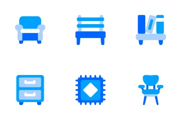 Muebles Paquete de Iconos