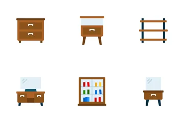 Muebles Paquete de Iconos