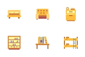 Muebles Paquete de Iconos