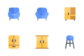 Muebles Paquete de Iconos