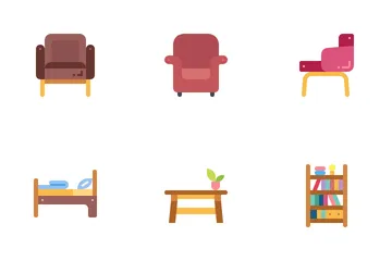 Muebles Paquete de Iconos