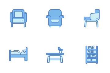 Muebles Paquete de Iconos