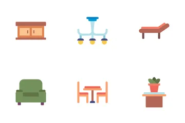 Muebles Paquete de Iconos