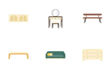 Muebles Paquete de Iconos