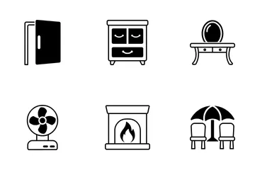 Muebles Paquete de Iconos