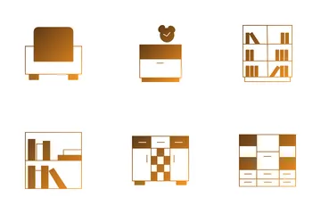 Muebles del hogar Icon Pack