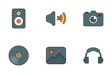 Multimedia Paquete de Iconos