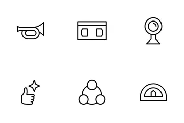 Multimedia And Communication Icon Pack