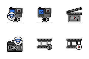 Multimedia And Entertainment Icon Pack