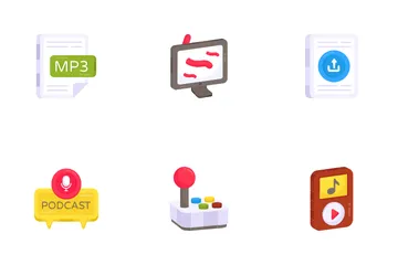 Multimedia And Security Icon Pack