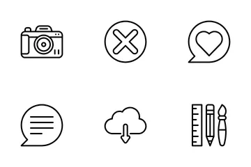Multimedia Collection Icon Pack
