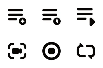 Multimedia Controls Icon Pack