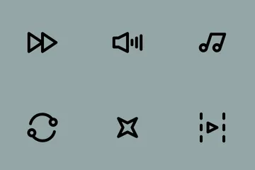 Multimedia Elements 80p Icon Pack