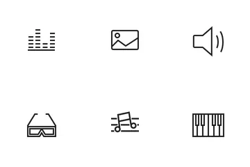 Multimedia Icon Pack