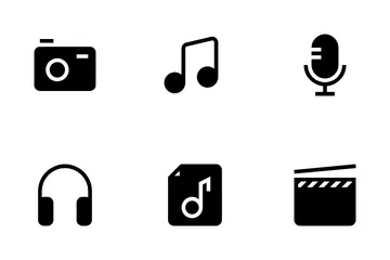 Multimedia Icon Pack