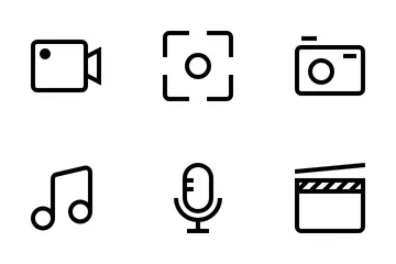 Multimedia Icon Pack