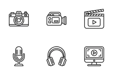 Multimedia Icon Pack