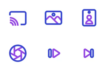 Multimedia Icon Pack