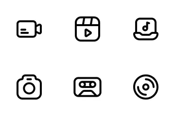 Multimedia Icon Pack