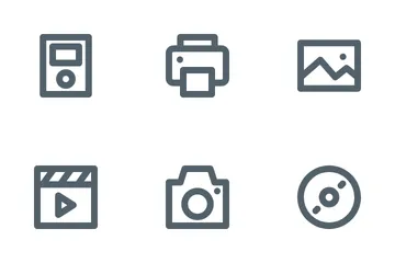 Multimedia Icon Pack