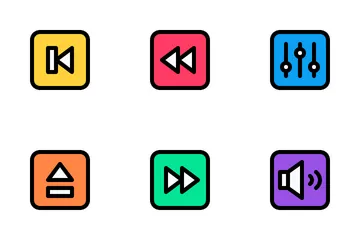 Multimedia Icon Pack