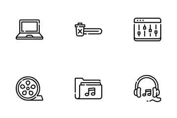 Multimedia Icon Pack