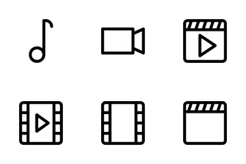 Multimedia Icon Pack