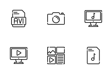 Multimedia Icon Pack