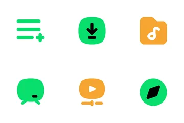 Multimedia Interface Icon Pack