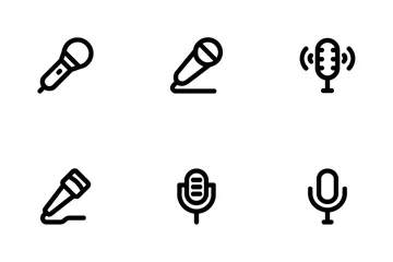 Multimedia Line Icons Vol 1 Icon Pack