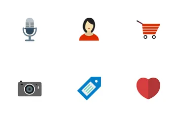 Piso Multimedia Paquete de Iconos