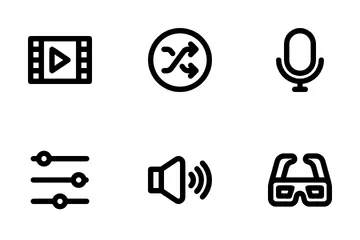 Multimedia Player Icon Pack