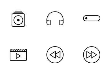 Multimedia UI Icon Pack