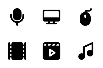 Multimedia UI Icon Pack