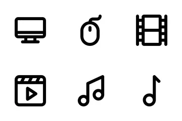 Multimedia UI Icon Pack