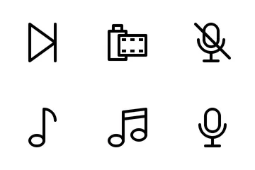 Multimedia Icon Pack