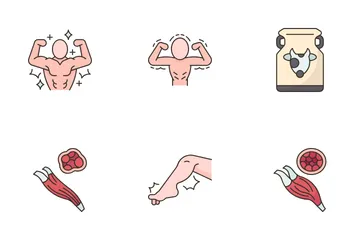 Muscle Weakness Icon Pack