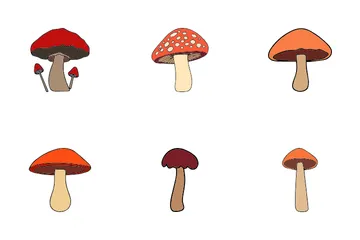 Mushrooms Icon Pack