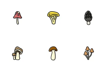 Mushrooms & Toadstools Icon Pack